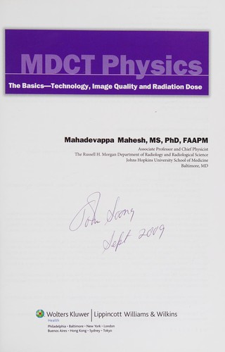CT physics