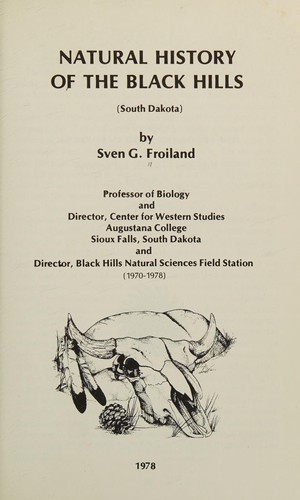 Natural History of the Black Hills