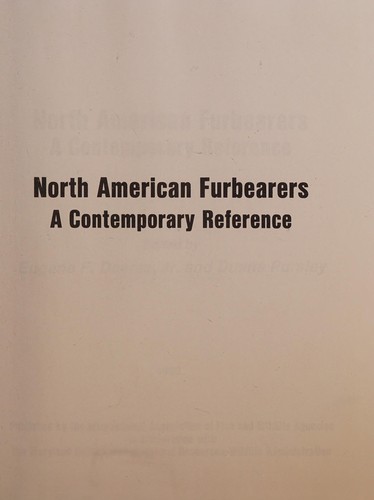 North American Furbearers