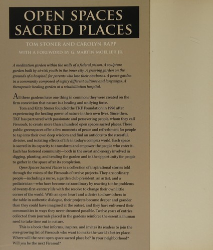 Open Spaces Sacred Places