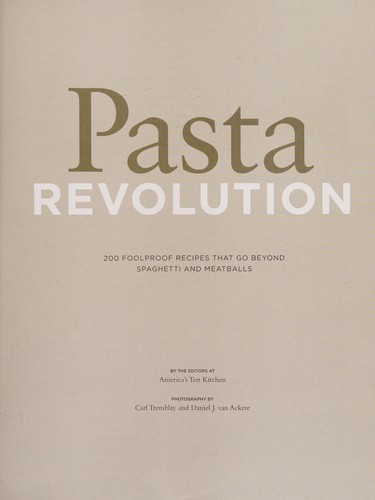 Pasta revolution