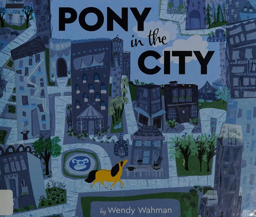 Pony in the city