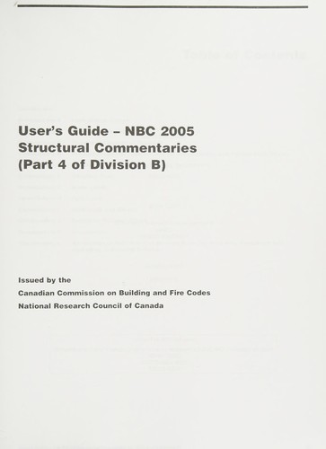 User's Guide--NBC 2005