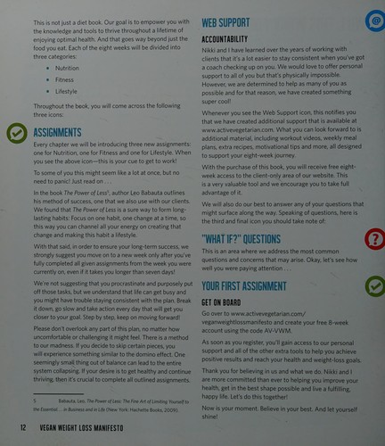 Vegan weight loss manifesto