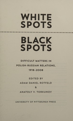 White spots, black spots