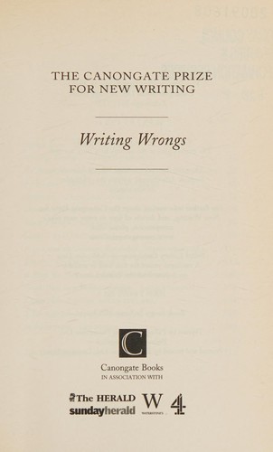 Writing wrongs