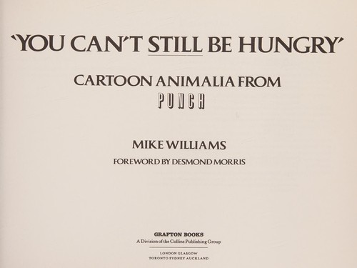 You Can't Still Be Hungry
