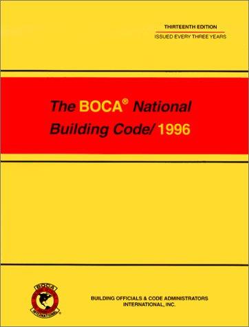 1996 BOCA National Building Code