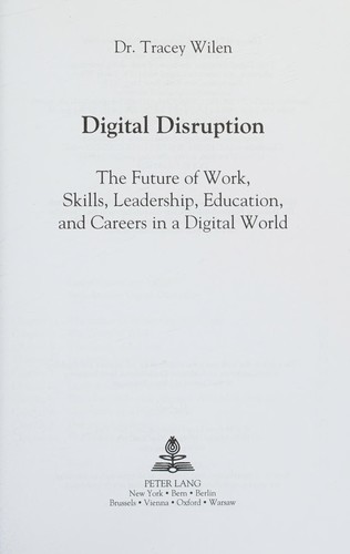 Digital disruption