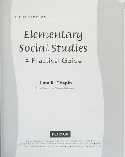 Elementary social studies