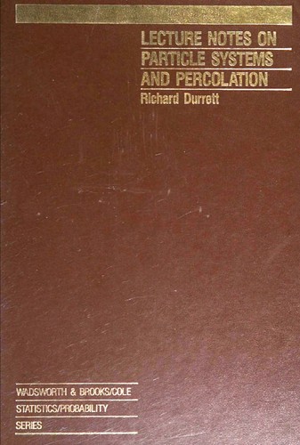 Lecture Notes on Particle Systems and Percolation