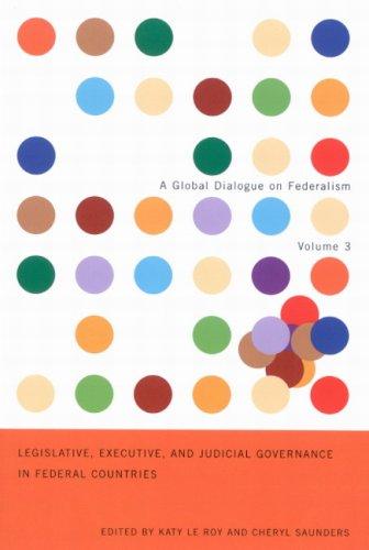Legislative, executive, and judicial governance in federal countries