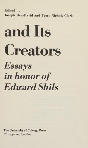 Culture and its Creators