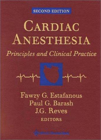 Cardiac Anesthesia