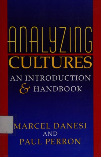 Analyzing Cultures