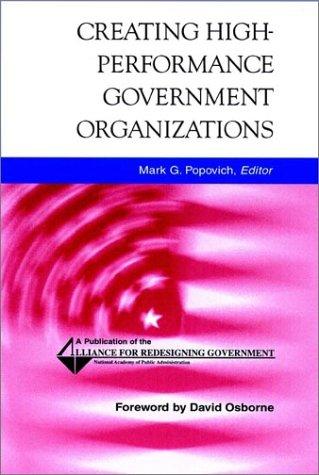 Creating High-Performance Organizations