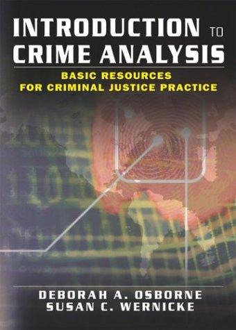 Introduction to crime analysis