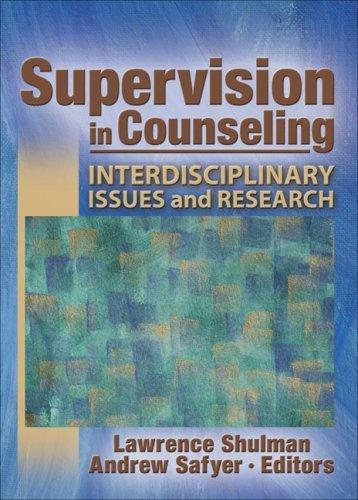 Supervision in counseling
