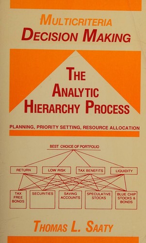 The Analytic Hierarchy Process