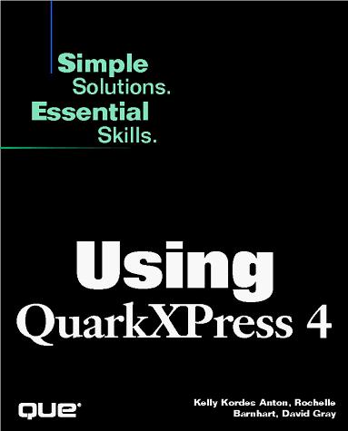 Using QuarkXPress 4