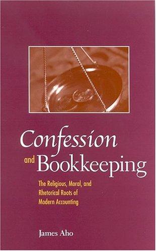 Confession and Bookkeeping