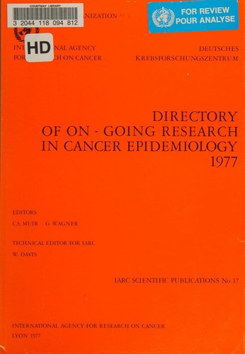 Directory of on-going research in cancer epidemiology