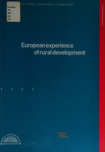 European Experience of Rural Development