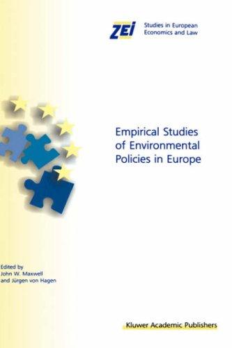Empirical Studies of Environmental Policies in Europe