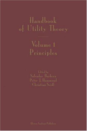 Handbook of Utility Theory