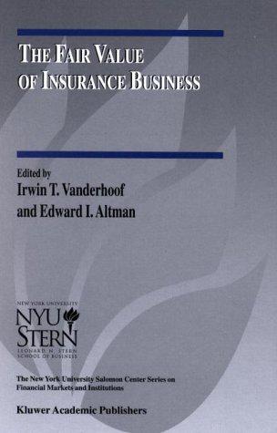 The Fair Value of Insurance Business
