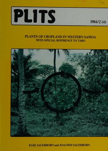 Plants of cropland in Western Samoa with special reference to taro