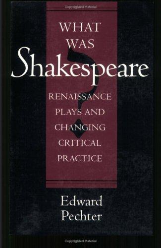 What was Shakespeare?