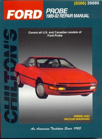 Chilton's Ford--Ford Probe 1989-92 Repair Manual