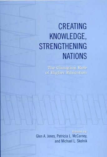 Creating knowledge, strengthening nations