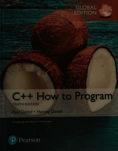 C++ How to Program--Early Objects