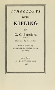 Schooldays with Kipling