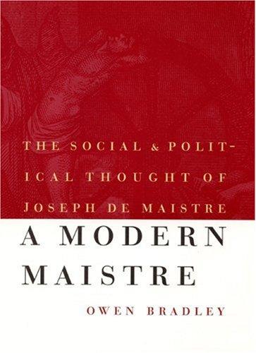 A Modern Maistre