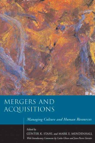 Mergers and acquisitions