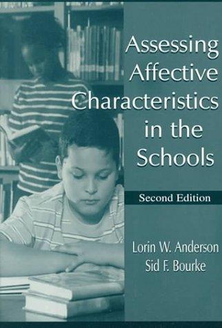 Assessing affective characteristics in the schools