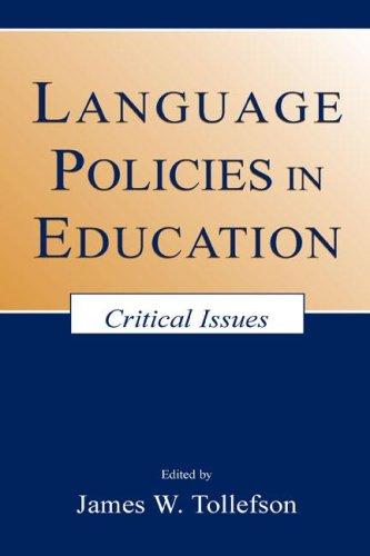 Language policies in education