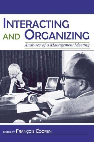 Interacting and organizing