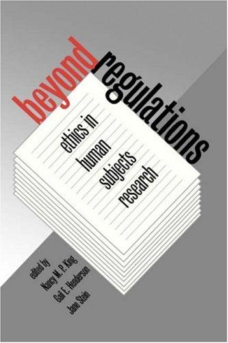 Beyond regulations