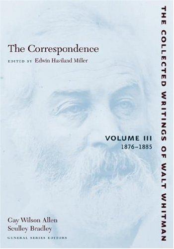 The Correspondence: Volume III