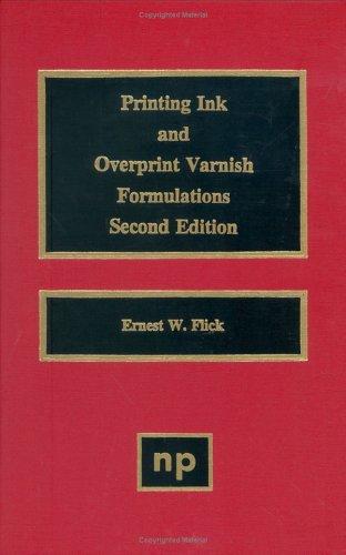 Printing Ink and Overprint Varnish Formulations