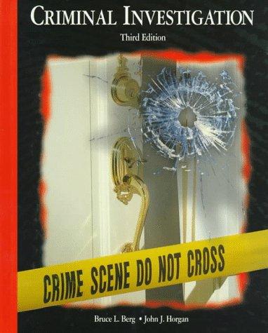 Criminal investigation