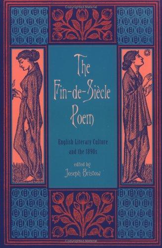 The fin-de-siècle poem
