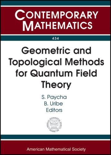 Geometric and Topological Methods for Quantum Field Theory