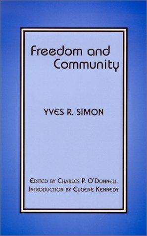 Freedom and Community