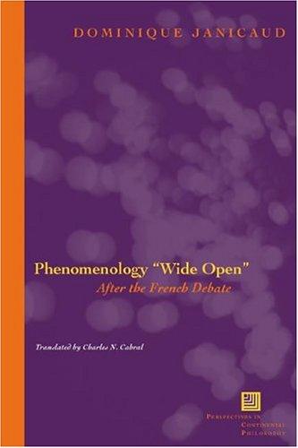 Phenomenology "wide open"