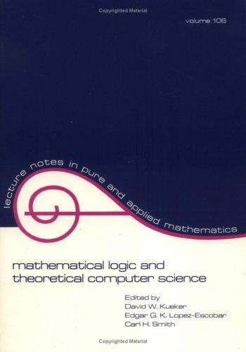 Mathematical Logic and Theoretical Computer Science